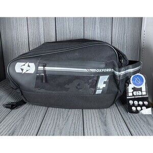 Oxford F1 45L Motorcycle Panniers Motorcycle Ripstop Nylon Bag Black New